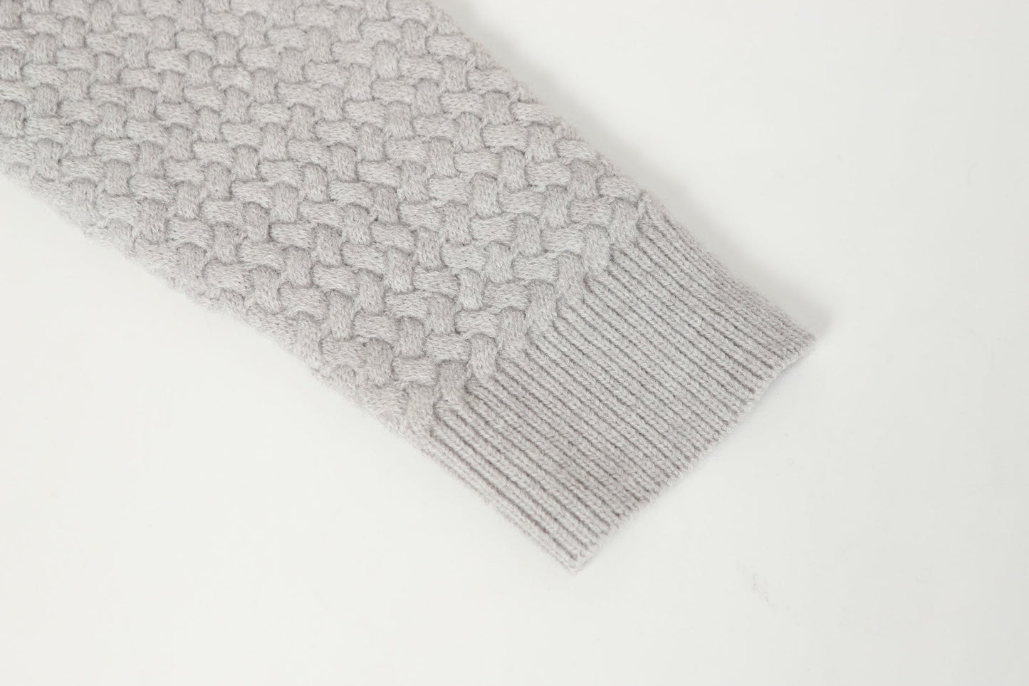 Chrome Hearts Gothic Cross Knit Cardigan - Black Grey Streetwear Jacket 904